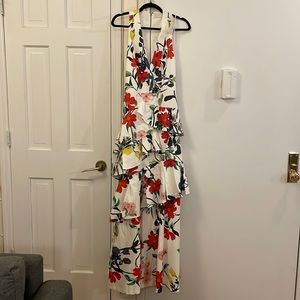 Alice + Olivia Flossie Ruffle Tiered Gown Sz 6